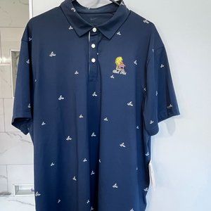 NWT Men's XL Bali Hai Golf Nike Polo
